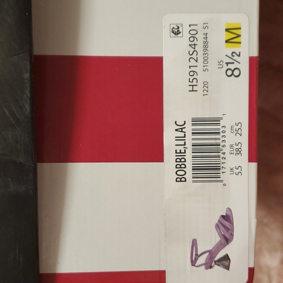 Circus by Sam Edelman Women's Bobbie Sandal lilac 8 1/2 M NIB - Picture 10 of 10